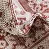 Tribal Terrace Treasures Collection Area Rug -  Incan Isle (Rust Red) Rectangle Rust Red  lifestyle 47