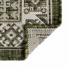 Tribal Terrace Treasures Collection Area Rug -  Incan Isle (Green) Rectangle Green  lifestyle 12