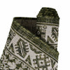 Tribal Terrace Treasures Collection Area Rug -  Incan Isle (Green) Rectangle Green  lifestyle 15