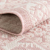 Tribal Terrace Treasures Collection Area Rug -  Incan Isle (Pink) Octagon Pink  lifestyle 4