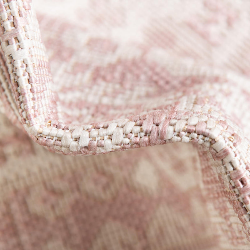 Tribal Terrace Treasures Collection Area Rug -  Incan Isle (Pink) Octagon Pink  lifestyle 6