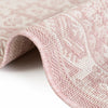 Tribal Terrace Treasures Collection Area Rug -  Incan Isle (Pink) Octagon Pink  lifestyle 8