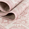 Tribal Terrace Treasures Collection Area Rug -  Incan Isle (Pink) Octagon Pink  lifestyle 11