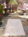 Tribal Terrace Treasures Collection Area Rug -  Incan Isle (Pink) Runner Pink  lifestyle 2