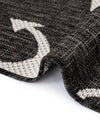 Seaside Haven Rugs Collection Area Rug - Sapphire (Charcoal) Rectangle Charcoal  lifestyle 32
