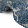 Seaside Haven Rugs Collection Area Rug - Sapphire (Blue) Rectangle Blue  lifestyle 27