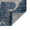 Seaside Haven Rugs Collection Area Rug - Sapphire (Blue) Rectangle Blue  lifestyle 31