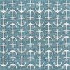Seaside Haven Rugs Collection Area Rug - Sapphire (Teal) Square Teal  lifestyle 12