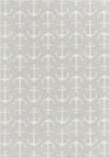 Seaside Haven Rugs Collection Area Rug - Sapphire (Gray) Rectangle Gray Main