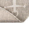 Seaside Haven Rugs Collection Area Rug - Sapphire (Gray) Oval Gray  lifestyle 7