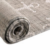 Seaside Haven Rugs Collection Area Rug - Sapphire (Gray) Oval Gray  lifestyle 10
