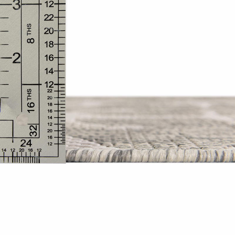 Seaside Haven Rugs Collection Area Rug - Sapphire (Gray) Runner Gray  lifestyle 3