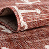 Seaside Haven Rugs Collection Area Rug - Sapphire (Rust Red) Rectangle Rust Red  lifestyle 6