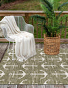 Seaside Haven Rugs Collection Area Rug - Sapphire (Green) Rectangle Green  lifestyle 12