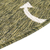 Seaside Haven Rugs Collection Area Rug - Sapphire (Green) Oval Green  lifestyle 5