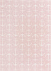 Seaside Haven Rugs Collection Area Rug - Sapphire (Pink) Rectangle Pink Main