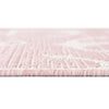 Seaside Haven Rugs Collection Area Rug - Sapphire (Pink) Square Pink  lifestyle 3