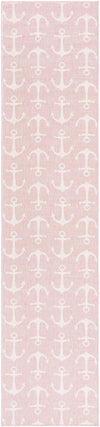 Seaside Haven Rugs Collection Area Rug - Sapphire (Pink) Runner Pink Main