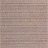 Patio Stripe Harmony Collection Area Rug -  Boardwalk (Natural) Square Natural Main