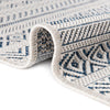 Seaside Stripes Collection Area Rug -  Boardwalk (Light Blue) Rectangle Light Blue  lifestyle 38