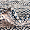 Seaside Stripes Collection Area Rug -  Boardwalk (Light Blue) Rectangle Light Blue  lifestyle 40