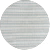 Patio Stripe Harmony Collection Area Rug -  Boardwalk (Teal) Round Teal Main