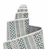 Patio Stripe Harmony Collection Area Rug -  Boardwalk (Teal) Oval Teal  lifestyle 9