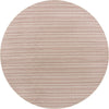 Patio Stripe Harmony Collection Area Rug -  Boardwalk (Red) Round Red Main