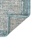Patio Heritage Collection Area Rug -  Augusta (Aqua) Rectangle Aqua  lifestyle 40