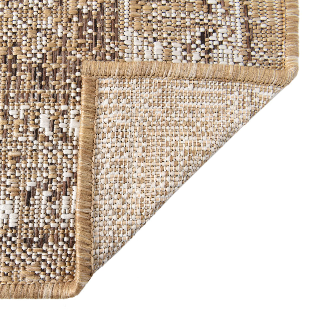 Patio Heritage Collection Area Rug -  Augusta (Natural) Rectangle Natural  lifestyle 8