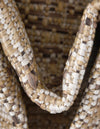 Patio Heritage Collection Area Rug -  Augusta (Natural) Round Natural  lifestyle 20
