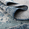 Patio Heritage Collection Area Rug -  Augusta (Blue) Rectangle Blue  lifestyle 12