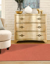 Everyday Elegance Collection Area Rug - Serenity (Terracotta) Square Terracotta  lifestyle 20