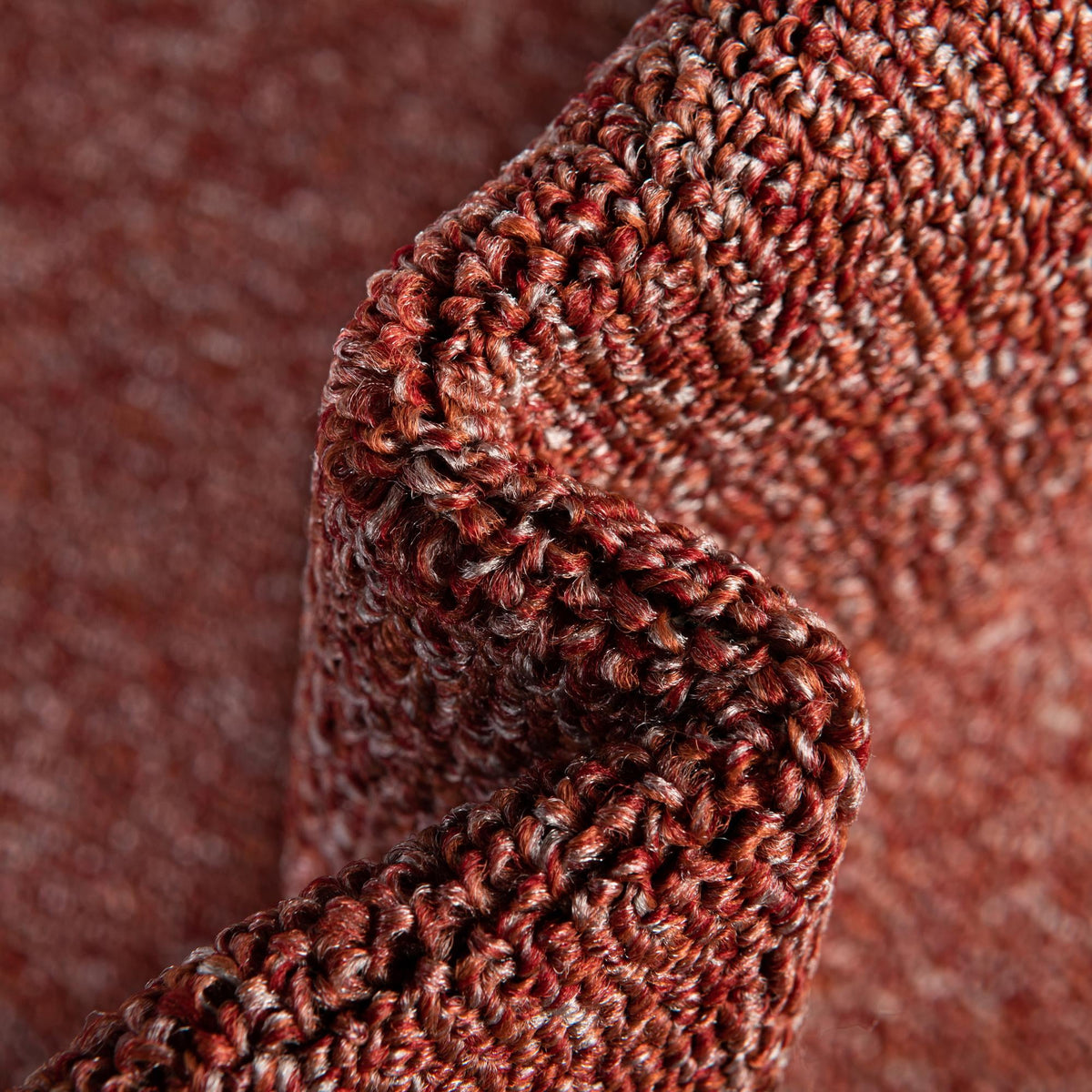 Everyday Elegance Collection Area Rug - Serenity (Rust Red) Rectangle Rust Red  lifestyle 7