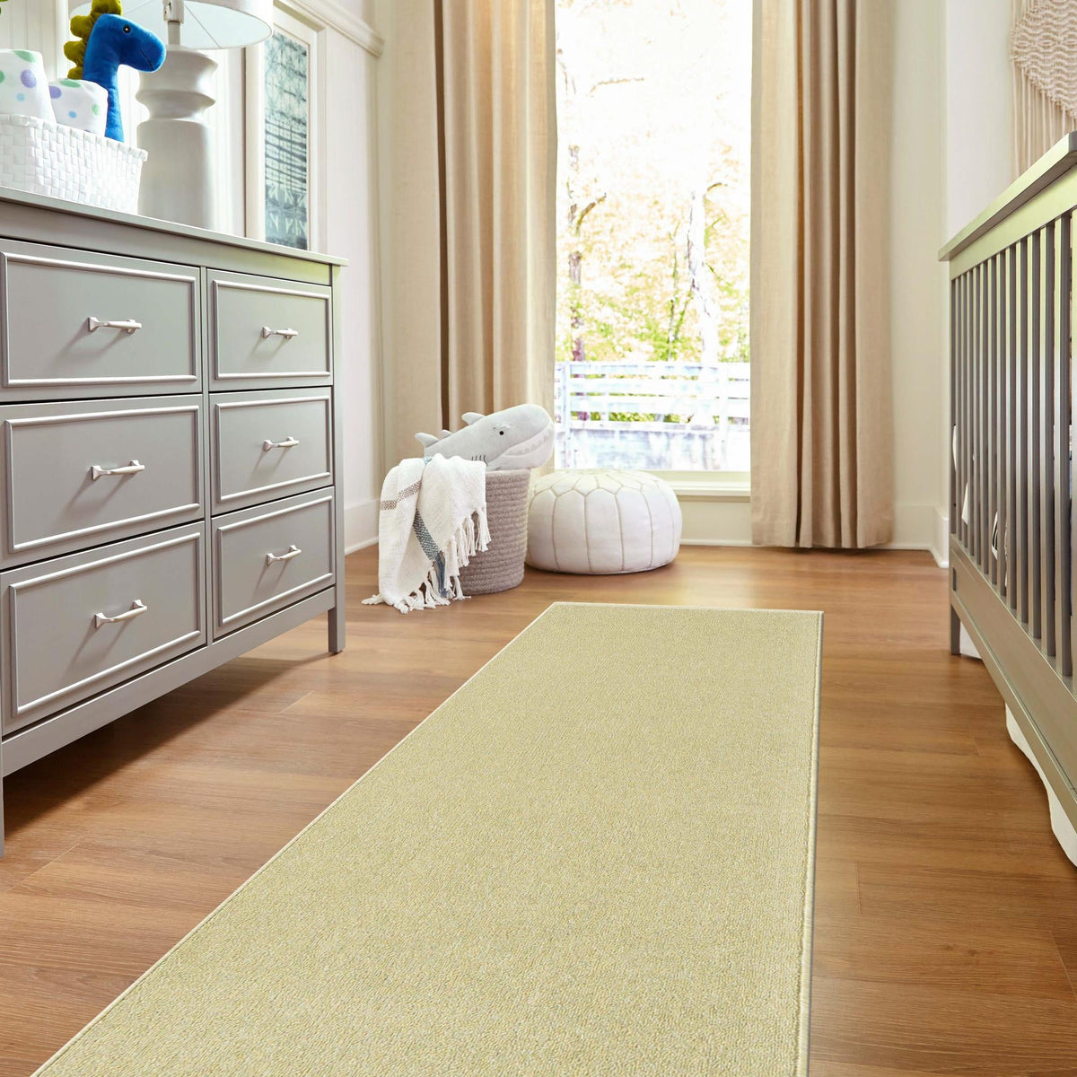 Everyday Elegance Collection Area Rug - Serenity (Pastel Green) Runner Pastel Green  lifestyle 45