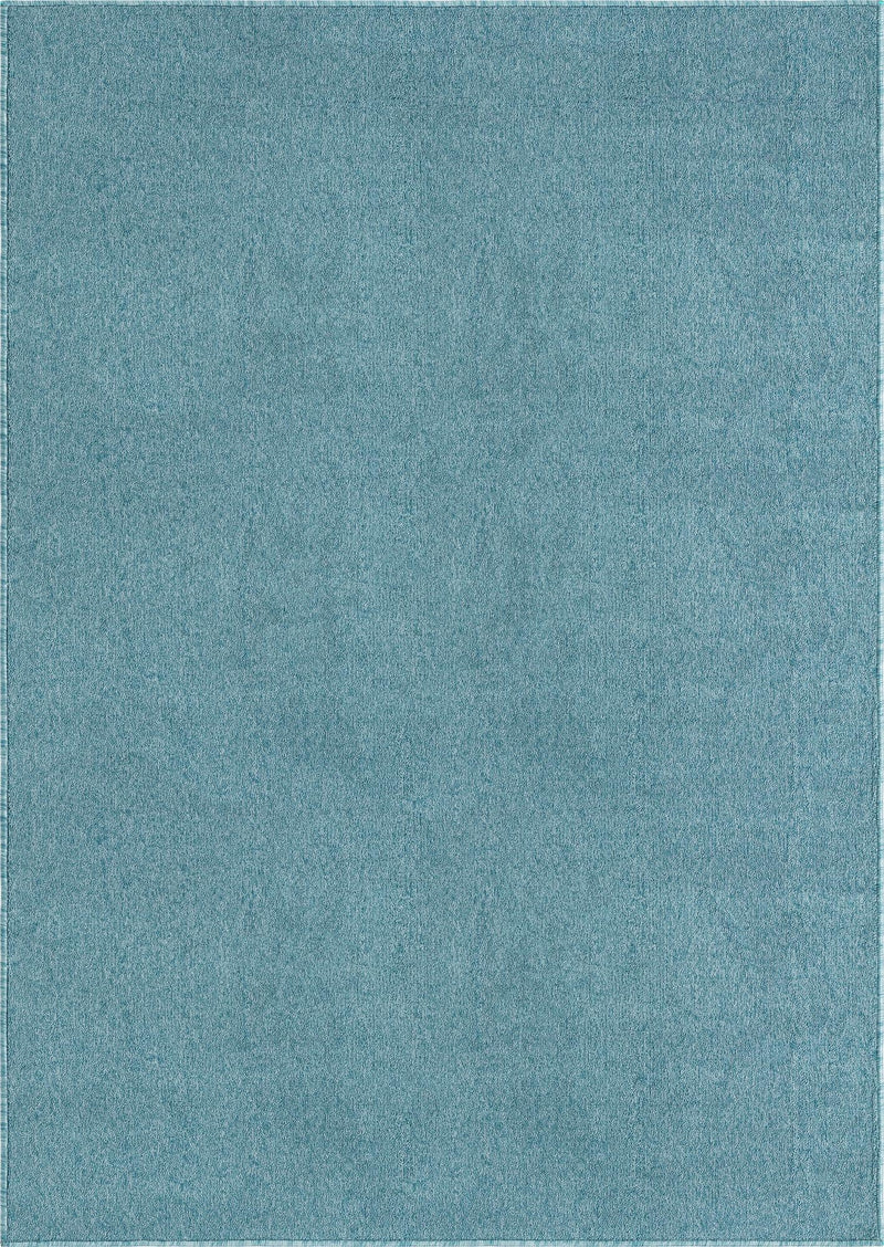 Everyday Elegance Collection Area Rug - Serenity (Aquamarine Blue) Rectangle Aquamarine Blue Main