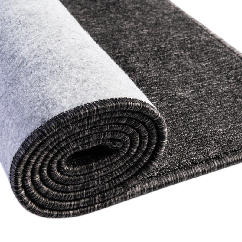 Everyday Elegance Collection Area Rug - Serenity (Charcoal) Rectangle Charcoal  lifestyle 11
