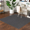 Everyday Elegance Collection Area Rug - Serenity (Charcoal) Square Charcoal  lifestyle 42