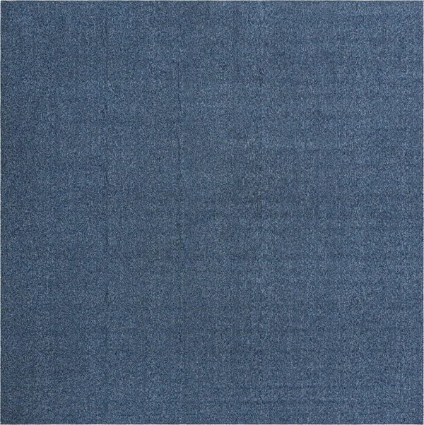 Everyday Elegance Collection Area Rug - Serenity (Azure Blue) Square Azure Blue  lifestyle 16