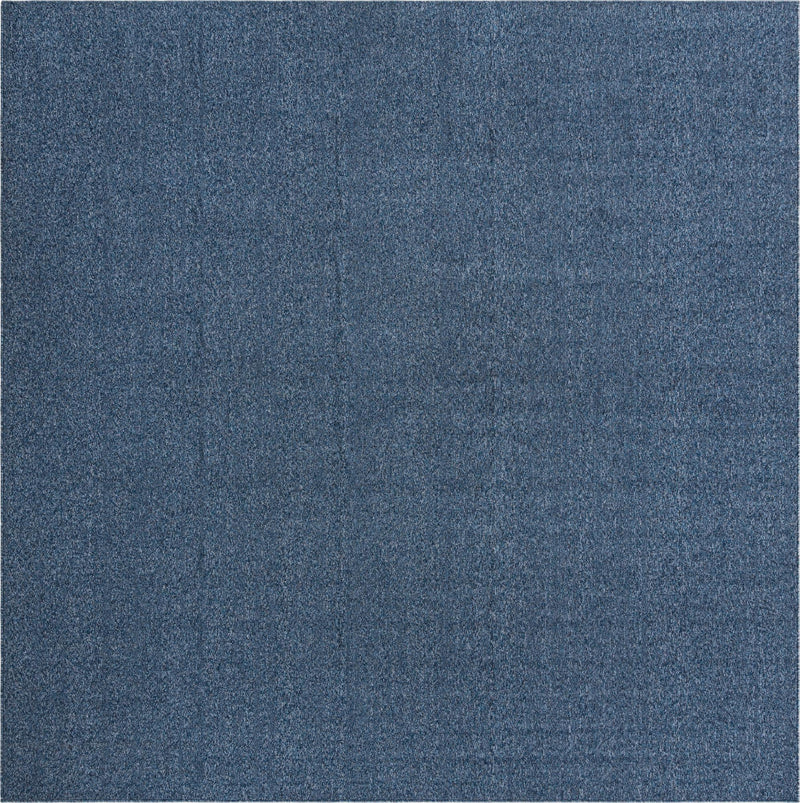 Everyday Elegance Collection Area Rug - Serenity (Azure Blue) Square Azure Blue  lifestyle 16