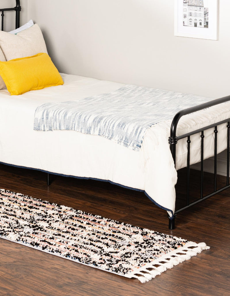 Navajo Sands Collection Area Rug -  Hovenweep Runner Rust Multi  lifestyle 80
