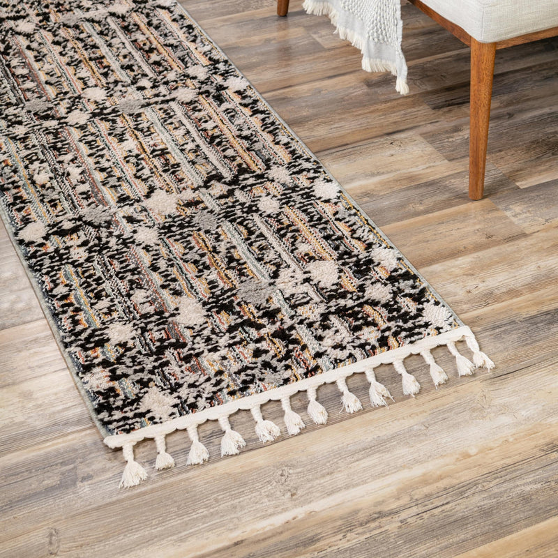 Navajo Sands Collection Area Rug -  Hovenweep Runner Rust Multi  lifestyle 118