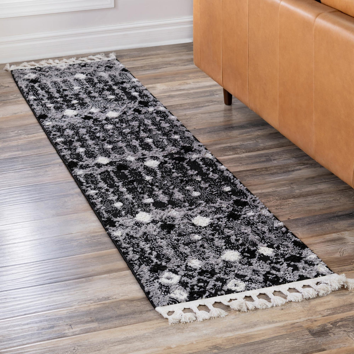 Navajo Sands Collection Area Rug -  Hovenweep Runner Fossil Gray  lifestyle 59
