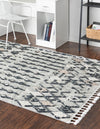 Navajo Sands Collection Area Rug -  Hovenweep Rectangle Sand  lifestyle 14