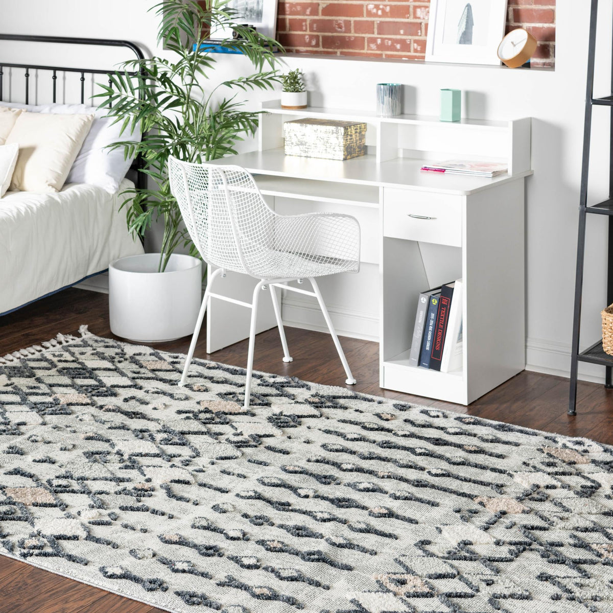 Navajo Sands Collection Area Rug -  Hovenweep Rectangle Sand  lifestyle 56