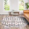 Navajo Sands Collection Area Rug -  Hovenweep Round Sand  lifestyle 60