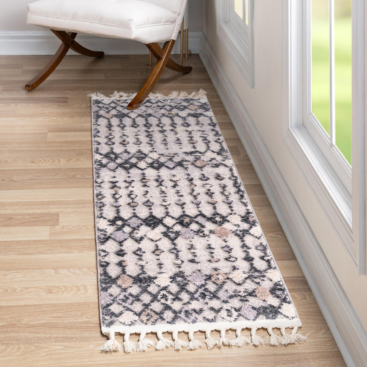 Navajo Sands Collection Area Rug -  Hovenweep Runner Sand  lifestyle 58