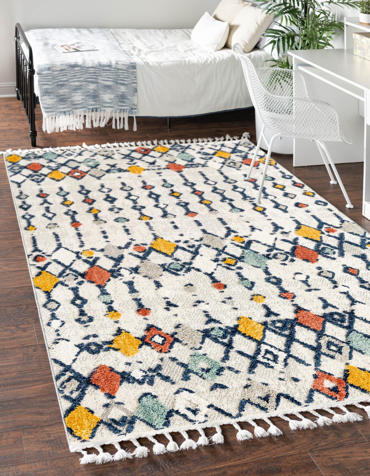 Navajo Sands Collection Area Rug -  Hovenweep Rectangle Multi  lifestyle 6