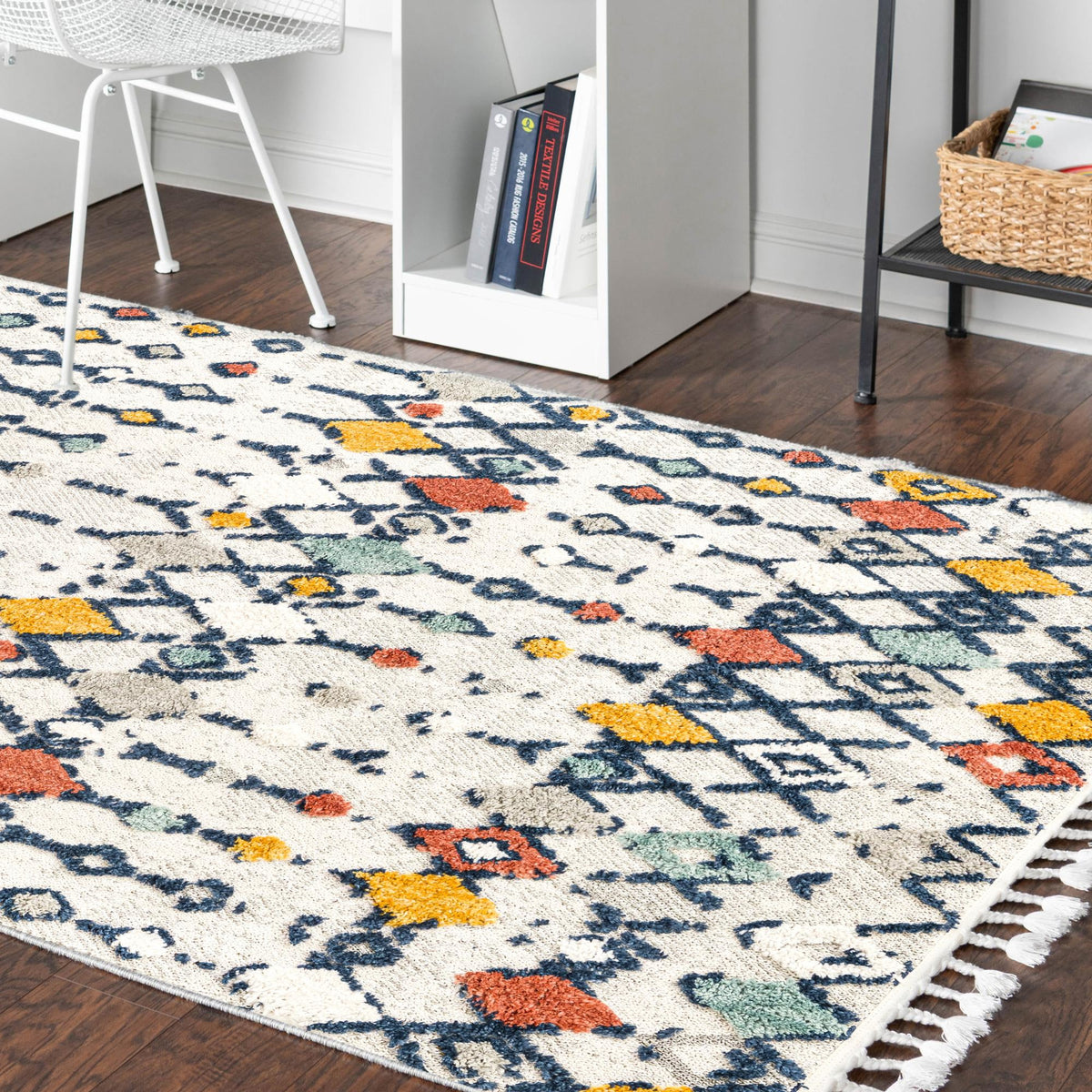 Navajo Sands Collection Area Rug -  Hovenweep Rectangle Multi  lifestyle 54