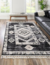 Navajo Sands Collection Area Rug -  MesaVerde Rectangle Fossil Gray  lifestyle 4